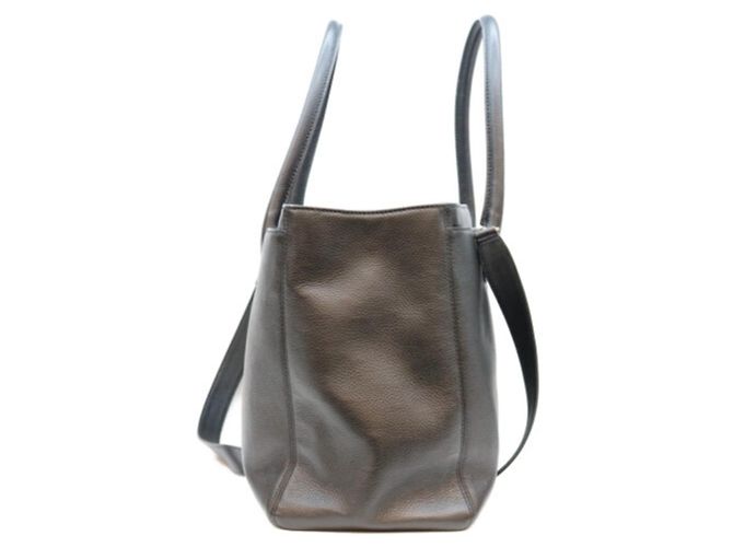 Chanel Grained Calfskin 2-Way Executive Tote Bag Schwarz - Ansicht 4
