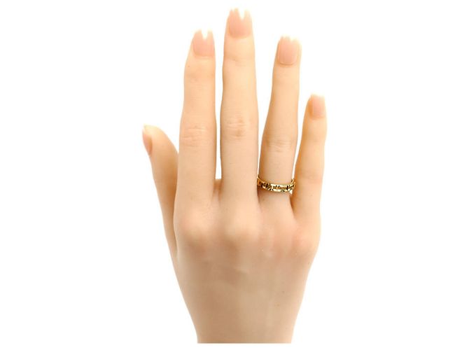 Tiffany T Anello T True Narrow Band in oro giallo 18K di Tiffany & Co. - vista 7