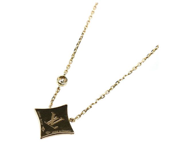 Collana Louis Vuitton Star Blossom BB in oro giallo 18K - vista 2