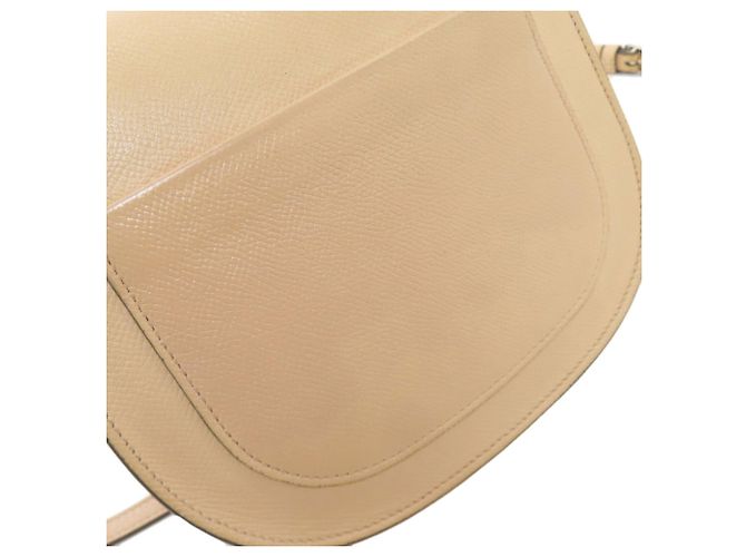 Céline Borsa a Spalla Celine Small Trotter Beige - vista 10