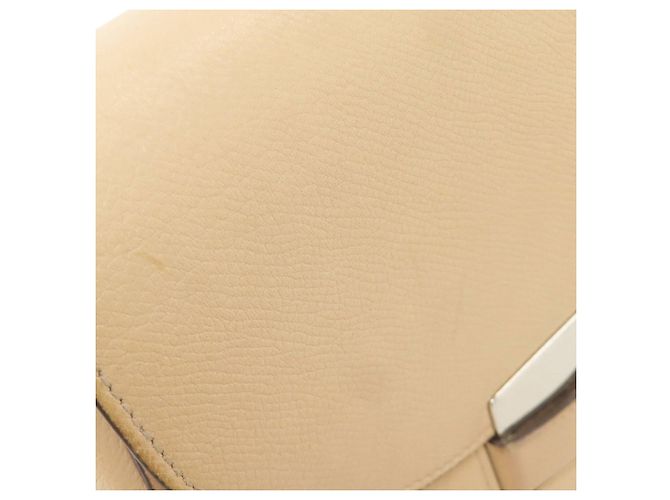 Céline Borsa a Spalla Celine Small Trotter Beige - vista 13