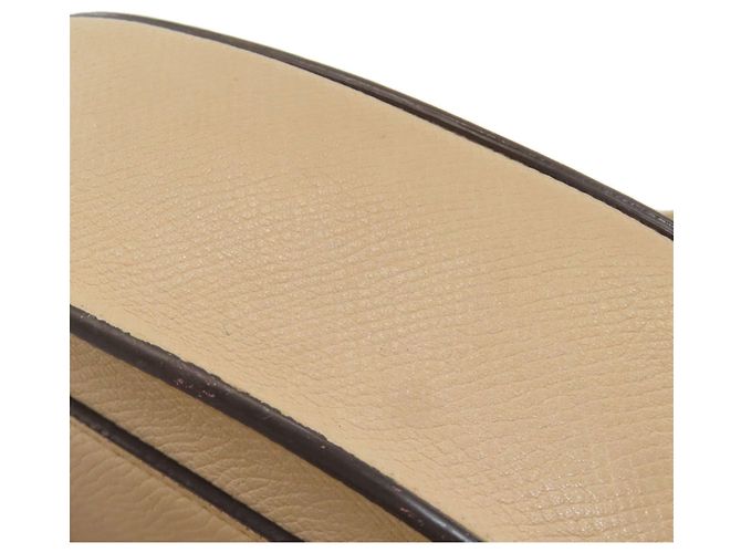 Céline Borsa a Spalla Celine Small Trotter Beige - vista 14