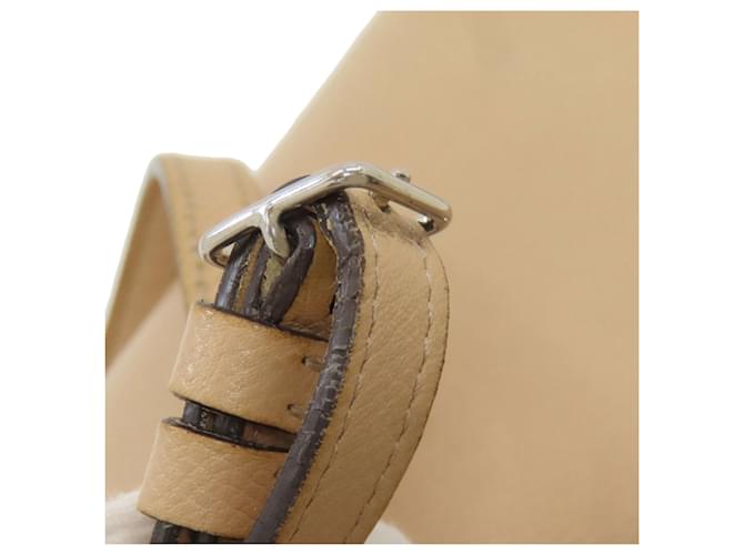 Céline Borsa a Spalla Celine Small Trotter Beige - vista 17