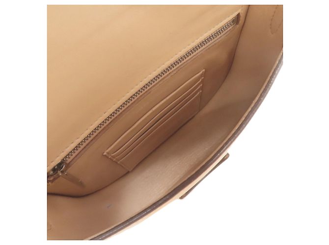 Céline Borsa a Spalla Celine Small Trotter Beige - vista 5