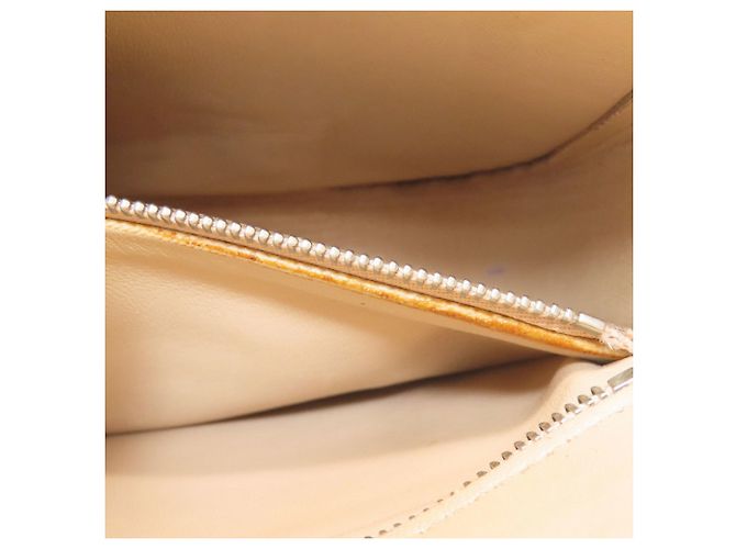 Céline Borsa a Spalla Celine Small Trotter Beige - vista 8