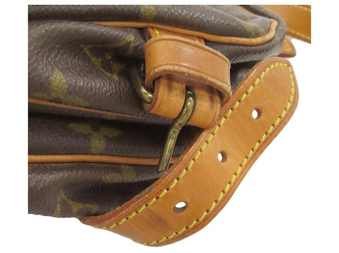 Louis Vuitton M42256 Saumur 30 Borsa a Spalla Monogramma - vista 13