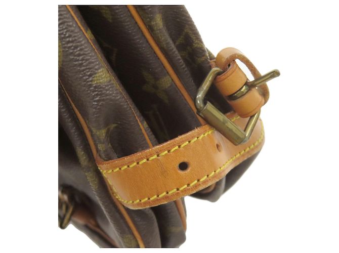 Louis Vuitton M42256 Saumur 30 Borsa a Spalla Monogramma - vista 14