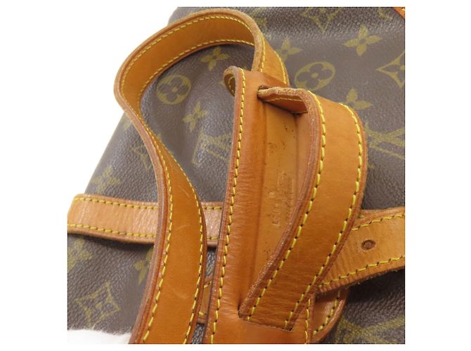 Louis Vuitton M42256 Saumur 30 Borsa a Spalla Monogramma - vista 15