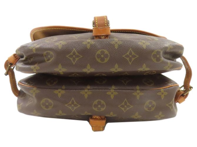 Louis Vuitton M42256 Saumur 30 Borsa a Spalla Monogramma - vista 4
