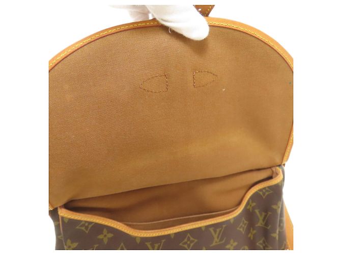 Louis Vuitton M42256 Saumur 30 Borsa a Spalla Monogramma - vista 9