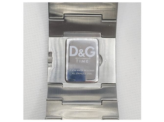 Dolce & Gabbana D&G Queen Mary Kristall-Armbanduhr DW0113 Silber - view 6