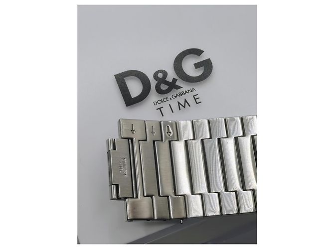 Dolce & Gabbana D&G Queen Mary Kristall-Armbanduhr DW0113 Silber - view 8