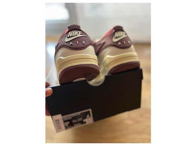 Sneakers Nike Air Jordan 4 RM - Sail Coconut Milk Bianco Beige Bordò - vista 8