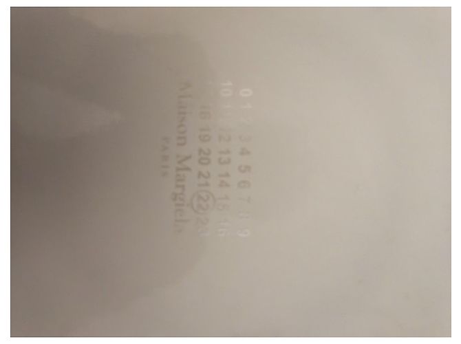 Maison Martin Margiela Maison Margiela Bottines Tabi en cuir Noir - vue 6