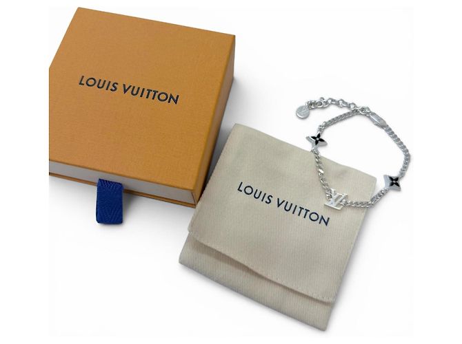 Bracciale charm in argento Louis Vuitton - vista 2