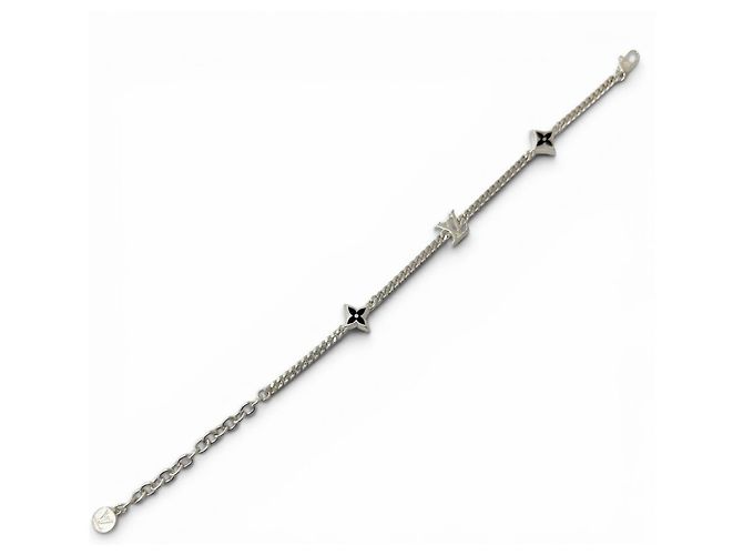 Bracciale charm in argento Louis Vuitton - vista 3