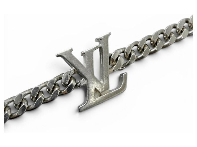 Bracciale charm in argento Louis Vuitton - vista 4