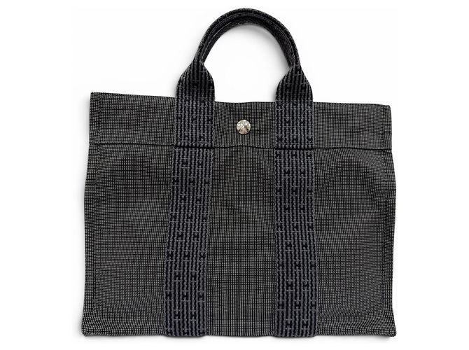 Hermès Borsa Tote HERMES Herline PM Marrone - vista 2