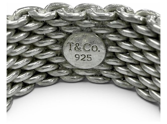 Tiffany & Co Tiffany Somerset 925 Mesh Ring Silber - Ansicht 6