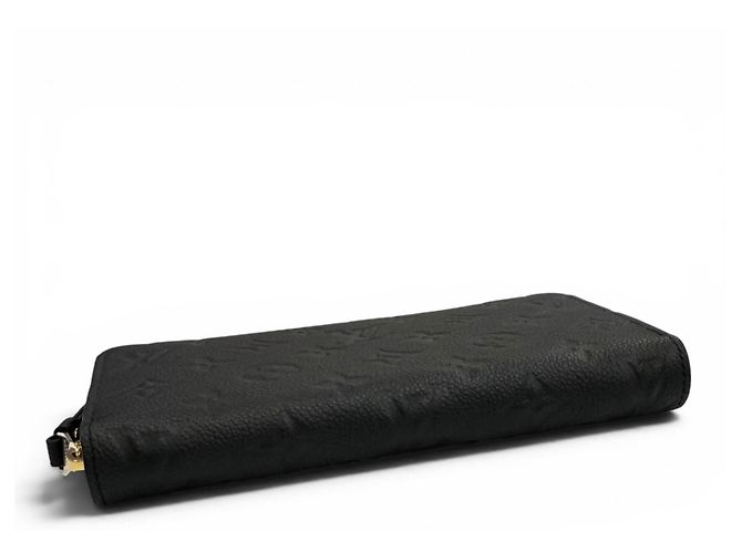 Louis Vuitton Monogram Empreinte Noir Long Wallet Schwarz - Ansicht 4