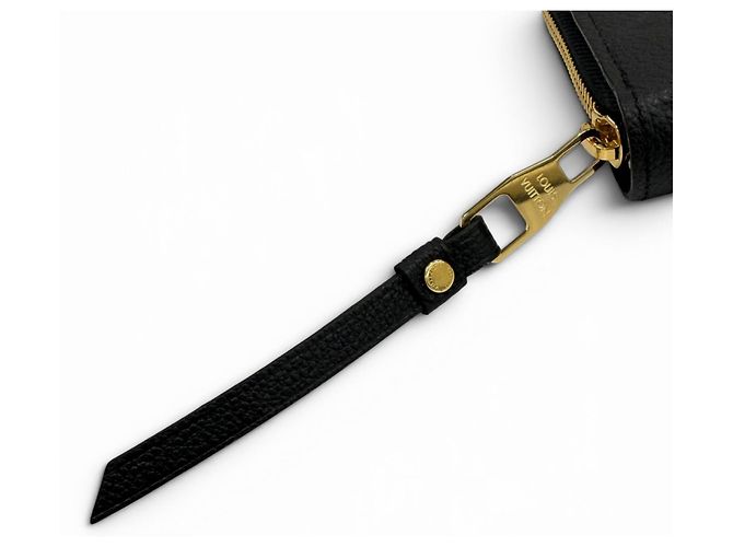 Louis Vuitton Monogram Empreinte Noir Long Wallet Schwarz - Ansicht 7