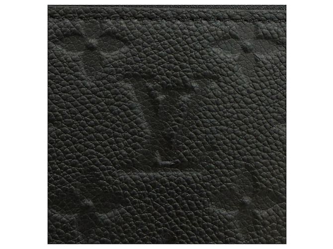 Louis Vuitton Monogram Empreinte Noir Long Wallet Schwarz - Ansicht 8