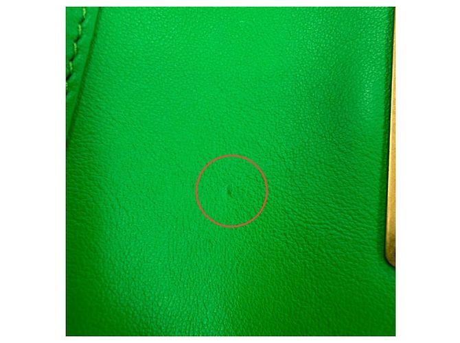 Bottega Veneta Paraquito Point Lock Leather Compact Tri-fold Wallet - view 10