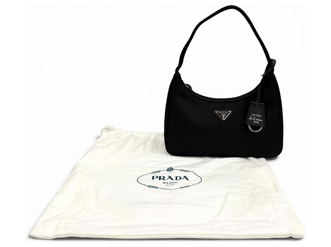 Prada 1NE515 Re-Edition 2000 Re-Nylon Mini Tote Marrone - vista 2