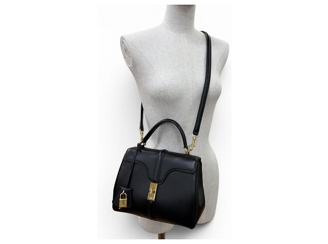Céline Bolso CELINE Small 16 Seize Negro - vista 8