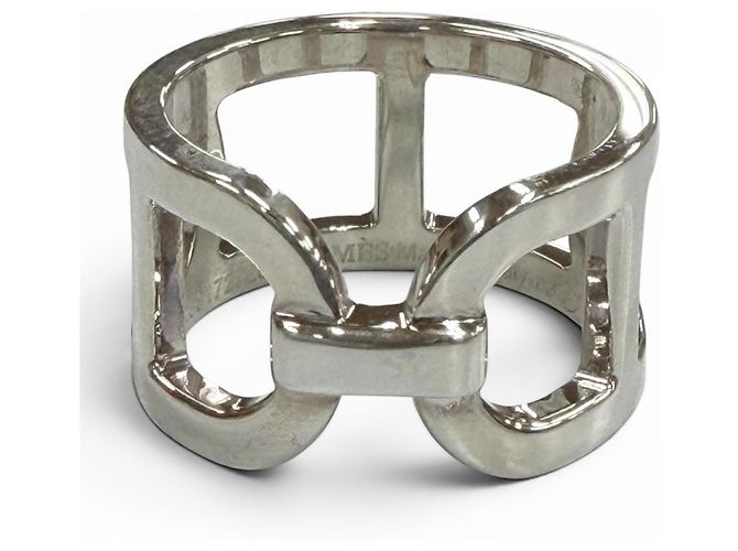 Ring Hermès Anillo HERMES Everchaine d'Ancre AG925 Plata - vista 2