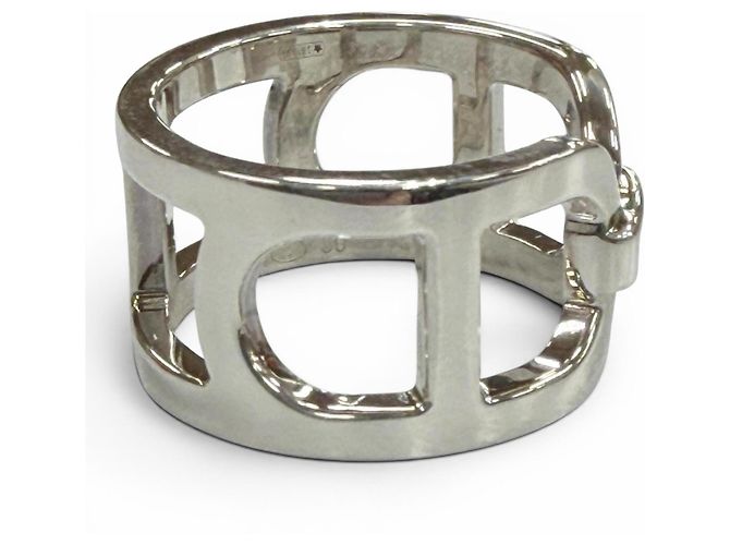 Ring Hermès Anillo HERMES Everchaine d'Ancre AG925 Plata - vista 5