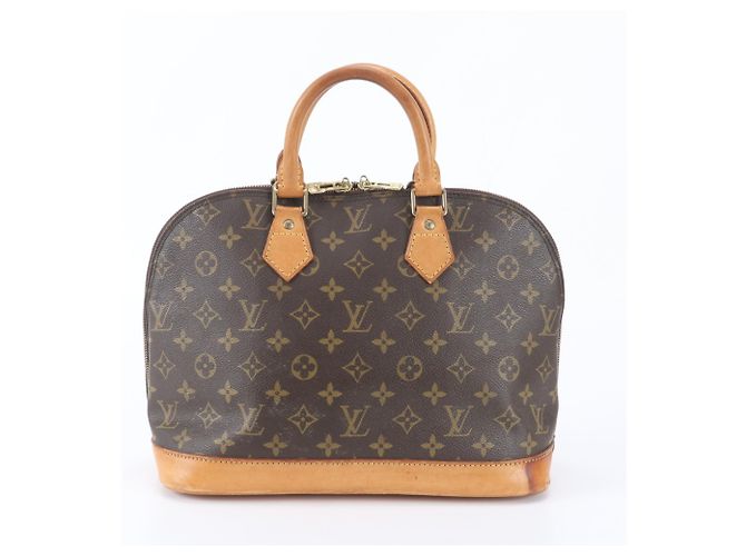 Louis Vuitton Monogram Alma Tote Bag Braun - Ansicht 3