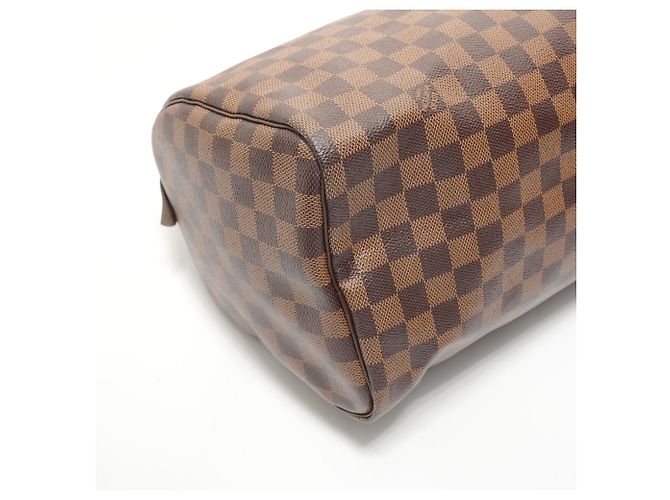 Borsa Louis Vuitton Damier Speedy 30 Marrone - vista 5