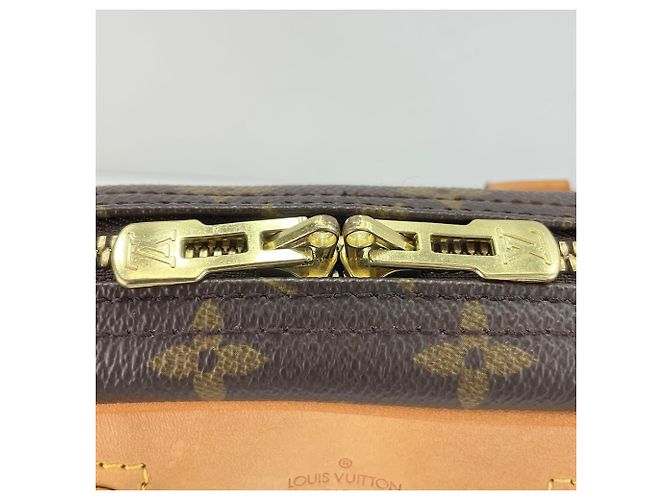 Borsa Louis Vuitton Trouville Marrone - vista 12