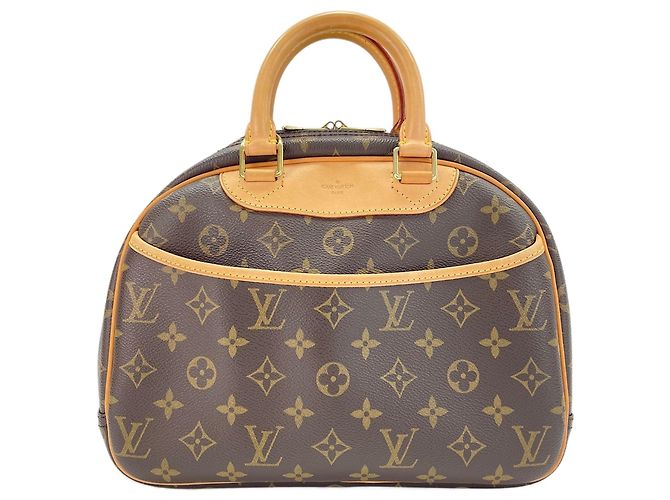 Borsa Louis Vuitton Trouville Marrone - vista 2