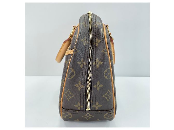 Borsa Louis Vuitton Trouville Marrone - vista 5