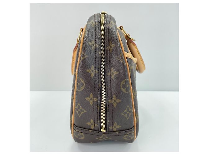 Borsa Louis Vuitton Trouville Marrone - vista 6