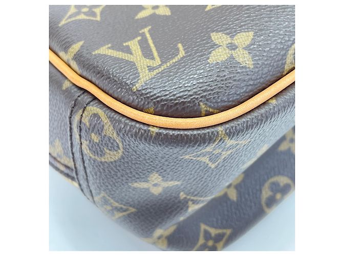 Borsa Louis Vuitton Trouville Marrone - vista 7
