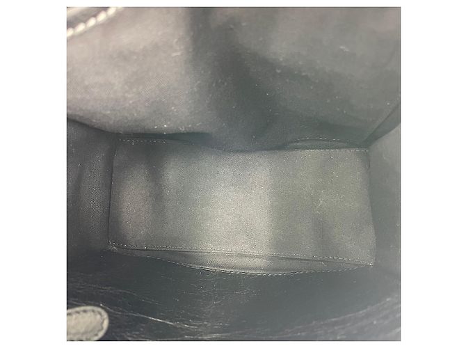 Borsa a mano 2-Way Fringe Balenciaga Bazaar Nero - vista 17