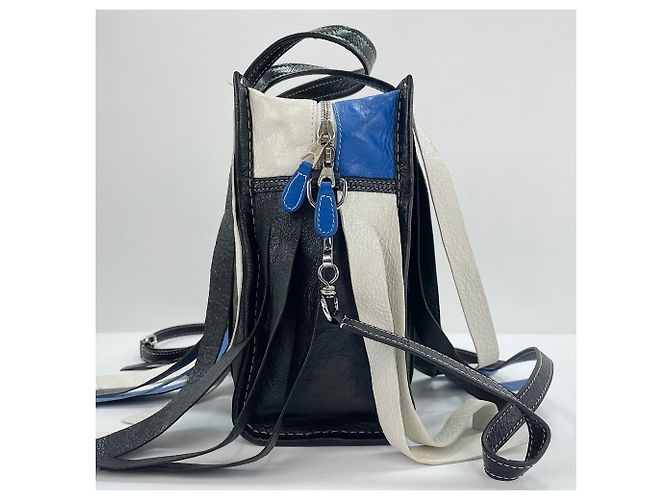 Borsa a mano 2-Way Fringe Balenciaga Bazaar Nero - vista 6
