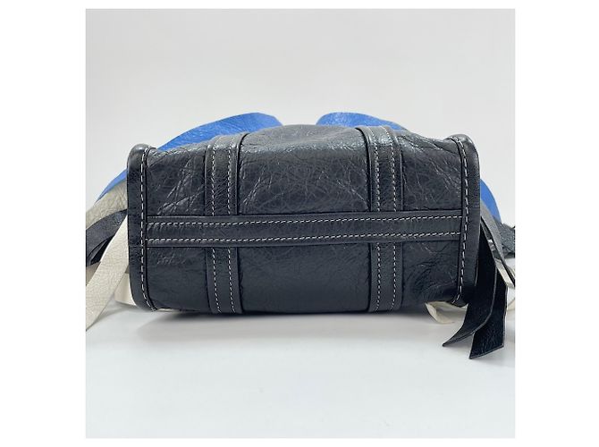 Borsa a mano 2-Way Fringe Balenciaga Bazaar Nero - vista 7