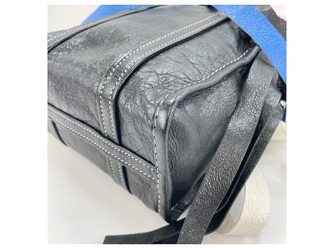 Borsa a mano 2-Way Fringe Balenciaga Bazaar Nero - vista 8