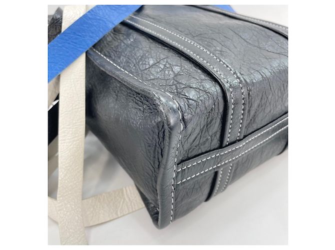 Borsa a mano 2-Way Fringe Balenciaga Bazaar Nero - vista 9