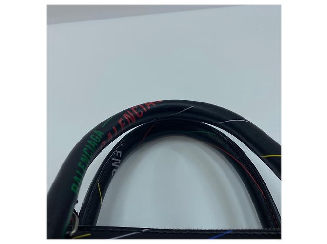 Borsa a 2 vie nera Balenciaga Nero - vista 11
