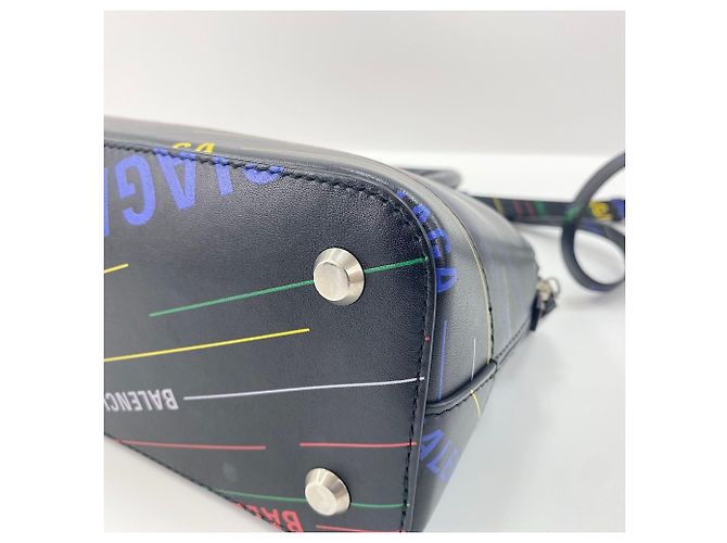 Borsa a 2 vie nera Balenciaga Nero - vista 8