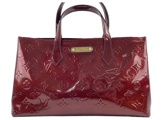 Borsa Louis Vuitton Wilshire PM Rossa Rosso - vista 2