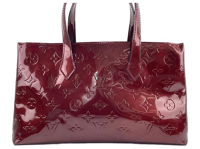 Borsa Louis Vuitton Wilshire PM Rossa Rosso - vista 3