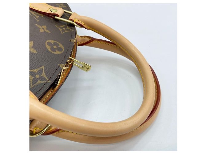 Borsa Louis Vuitton Ellipse MM Marrone - vista 10