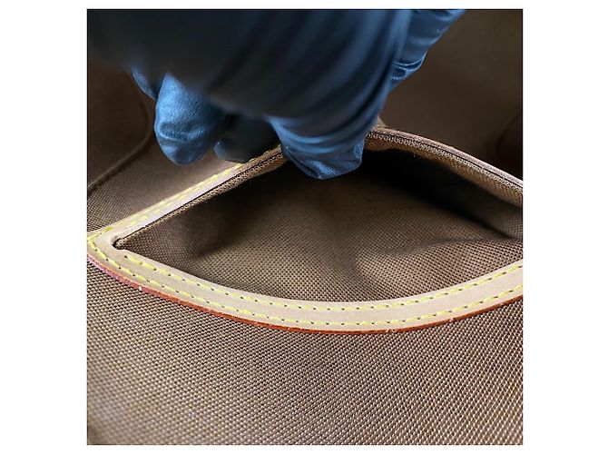 Borsa Louis Vuitton Ellipse MM Marrone - vista 12
