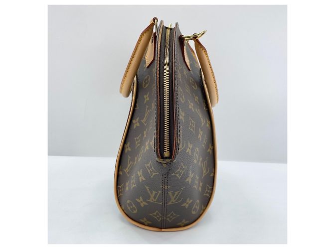 Borsa Louis Vuitton Ellipse MM Marrone - vista 5